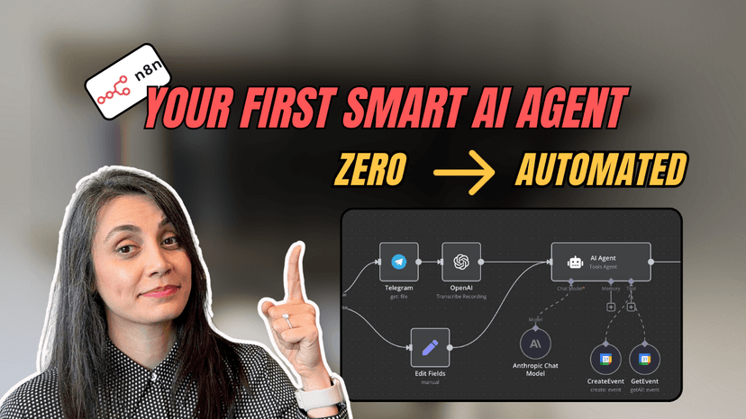 Thumbnail for How to Build Your First AI Agent Like a Pro